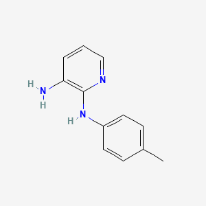 molecular formula C12H13N3 B2680332 N2-(4-Methylphenyl)-2,3-pyridinediamine CAS No. 70358-38-2