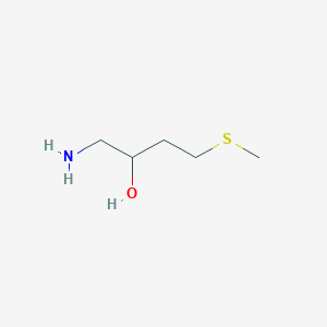 1-Amino-4-(methylsulfanyl)butan-2-ol