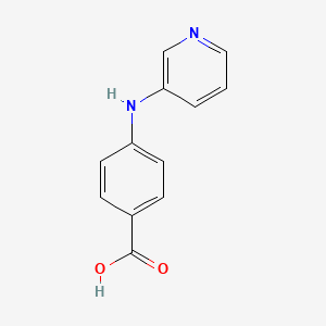molecular formula C12H10N2O2 B2680369 4-[(Pyridin-3-yl)amino]benzoic acid CAS No. 1249291-07-3