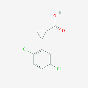 (1R,2R)-2-(2,5-Dichlorophenyl)cyclopropanecarboxylic Acid