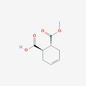(1R,6R)-6-(Methoxycarbonyl)cyclohex-3-enecarboxylic acid