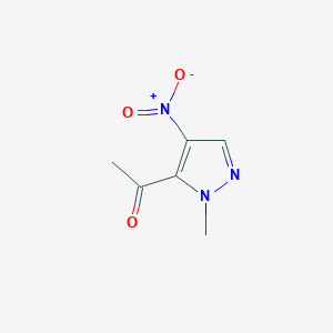 1-(1-methyl-4-nitro-1H-pyrazol-5-yl)ethanone