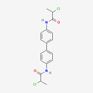 N,N'-Biphenyl-4,4'-diylbis(2-chloropropanamide)