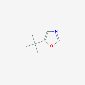molecular formula C7H11NO B2680451 5-叔丁基-1,3-噁唑 CAS No. 1823916-34-2