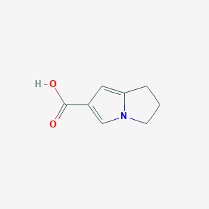 6,7-dihydro-5H-pyrrolizine-2-carboxylic acid