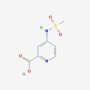 4-methanesulfonamidopyridine-2-carboxylic Acid