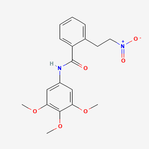 2-(2-nitroethyl)-N-(3,4,5-trimethoxyphenyl)benzamide