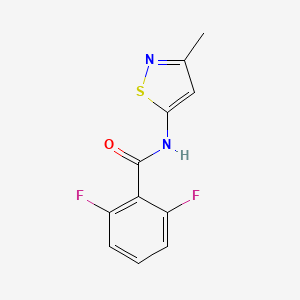 2,6-difluoro-N-(3-methylisothiazol-5-yl)benzamide