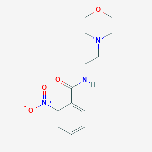 N-(2-morpholin-4-ylethyl)-2-nitrobenzamide