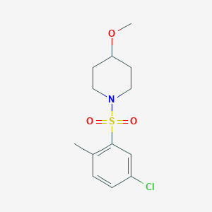 1-((5-Chloro-2-methylphenyl)sulfonyl)-4-methoxypiperidine