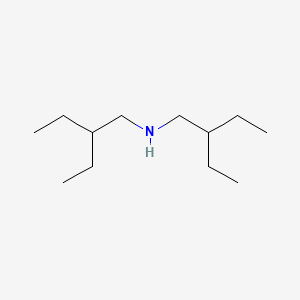 molecular formula C12H27N B2680614 双-(2-乙基-丁基)-胺 CAS No. 54774-85-5