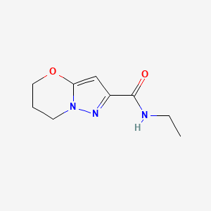 N-ethyl-6,7-dihydro-5H-pyrazolo[5,1-b][1,3]oxazine-2-carboxamide