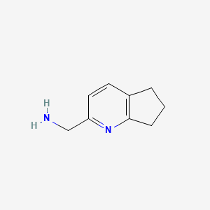 6,7-dihydro-5H-cyclopenta[b]pyridin-2-ylmethanamine