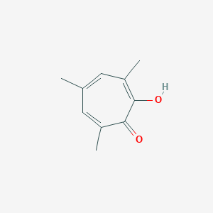 molecular formula C10H12O2 B2680687 2-Hydroxy-3,5,7-trimethylcyclohepta-2,4,6-trien-1-one CAS No. 2885-58-7