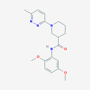 N-(2,5-dimethoxyphenyl)-1-(6-methylpyridazin-3-yl)piperidine-3-carboxamide