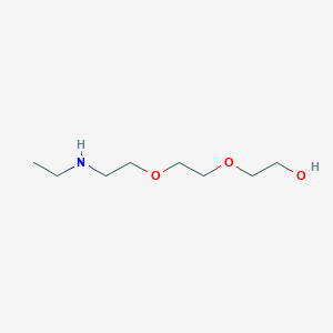 molecular formula C8H19NO3 B2680775 2-[2-(2-Ethylamino-ethoxy)-ethoxy]-ethanol CAS No. 1694210-96-2