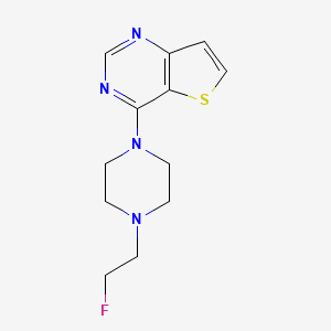 4-(4-(2-Fluoroethyl)piperazin-1-yl)thieno[3,2-d]pyrimidine