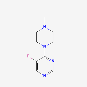 5-Fluoro-4-(4-methylpiperazin-1-yl)pyrimidine