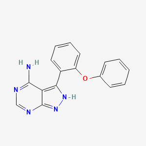 3-(2-Phenoxyphenyl)-2H-pyrazolo[3,4-d]pyrimidin-4-amine