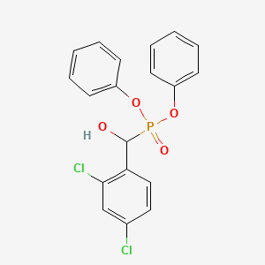 (2,4-Dichlorophenyl)-diphenoxyphosphorylmethanol