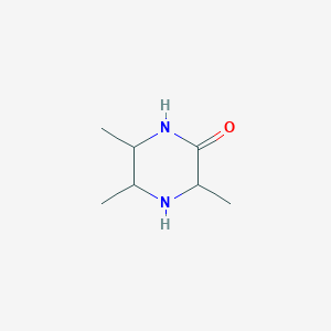 B2680995 3,5,6-Trimethylpiperazin-2-one CAS No. 84688-49-3