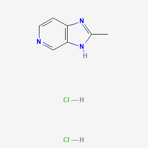 1H-imidazo[4,5-c]pyridine, 2-methyl-, dihydrochloride