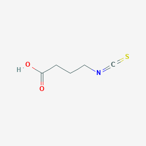 molecular formula C5H7NO2S B2681072 4-isothiocyanatobutanoic Acid CAS No. 4374-71-4