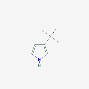 molecular formula C8H13N B2681288 3-tert-butyl-1H-pyrrole CAS No. 7721-49-5