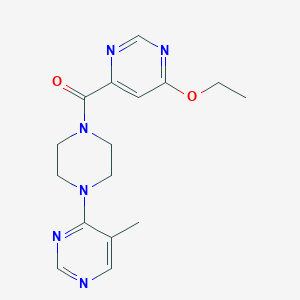 (6-Ethoxypyrimidin-4-yl)(4-(5-methylpyrimidin-4-yl)piperazin-1-yl)methanone