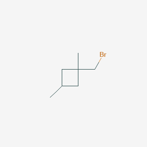 1-(Bromomethyl)-1,3-dimethylcyclobutane