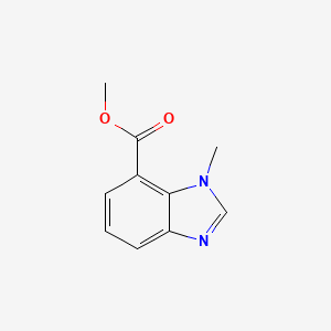 molecular formula C10H10N2O2 B2681512 methyl 1-methyl-1H-1,3-benzodiazole-7-carboxylate CAS No. 1510086-97-1