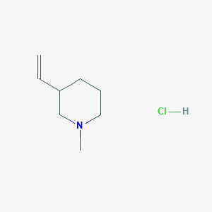 1-Methyl-3-vinylpiperidine hydrochloride
