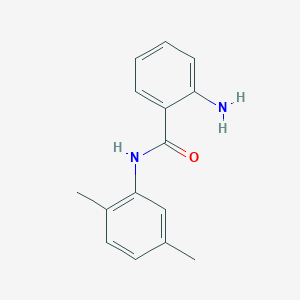 molecular formula C15H16N2O B026817 2-氨基-n-(2,5-二甲苯基)苯甲酰胺 CAS No. 102630-80-8