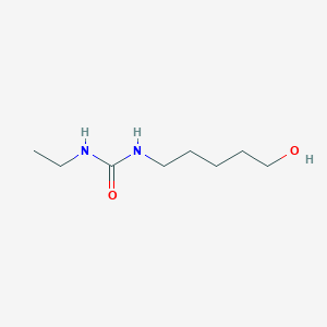 molecular formula C8H18N2O2 B2681730 1-Ethyl-3-(5-hydroxypentyl)urea CAS No. 939901-50-5