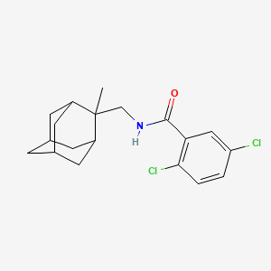 molecular formula C19H23Cl2NO B2681806 2,5-二氯-N-[(2-甲基-2-金刚烷基)甲基]苯甲酰胺 CAS No. 887197-55-9