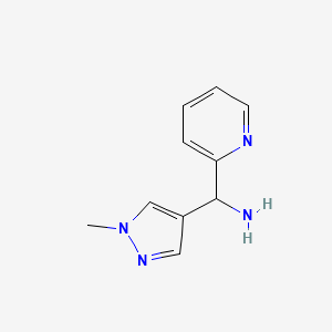 (1-Methyl-1H-pyrazol-4-yl)(pyridin-2-yl)methanamine