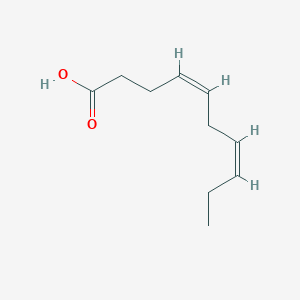 molecular formula C10H16O2 B2681824 4Z,7Z-decadienoicacid CAS No. 169392-17-0