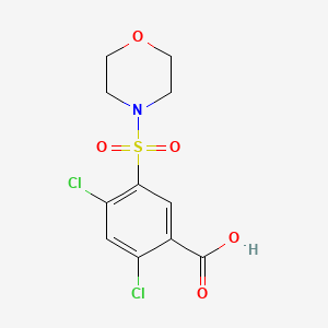 2,4-Dichloro-5-(morpholin-4-ylsulfonyl)benzoic acid