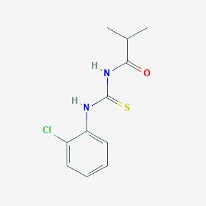 N-[(2-chlorophenyl)carbamothioyl]-2-methylpropanamide