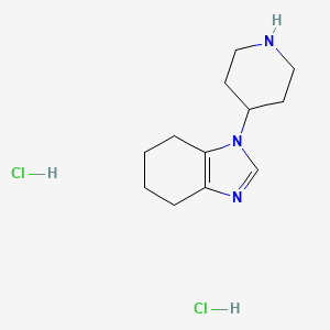 1-Piperidin-4-yl-4,5,6,7-tetrahydrobenzimidazole;dihydrochloride