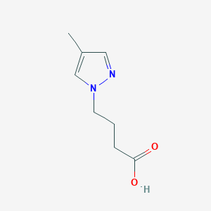 4-(4-methyl-1H-pyrazol-1-yl)butanoic acid