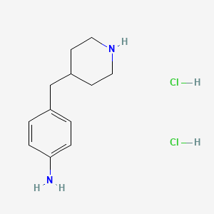 4-(Piperidin-4-ylmethyl)aniline dihydrochloride