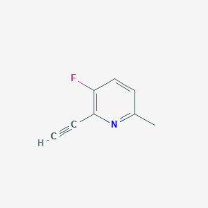 2-Ethynyl-3-fluoro-6-methylpyridine