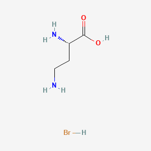 molecular formula C4H11BrN2O2 B2682102 (S)-2,4-Diaminobutanoic acid hydrobromide CAS No. 1758-80-1; 73143-97-2