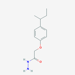 molecular formula C12H18N2O2 B2682103 2-(4-(叔丁基)苯氧基)乙酰肼 CAS No. 671793-54-7