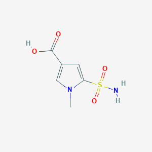 1-methyl-5-sulfamoyl-1H-pyrrole-3-carboxylic acid