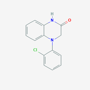 4-(2-Chlorophenyl)-1,3-dihydroquinoxalin-2-one