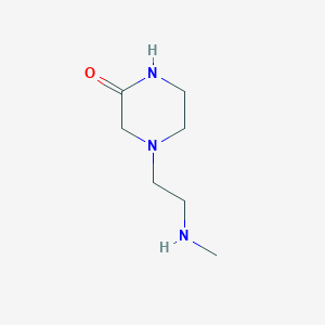 4-[2-(Methylamino)ethyl]piperazin-2-one