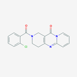 2-(2-chlorobenzoyl)-3,4-dihydro-1H-dipyrido[1,2-a:4',3'-d]pyrimidin-11(2H)-one