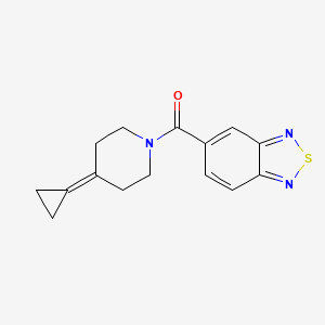 Benzo[c][1,2,5]thiadiazol-5-yl(4-cyclopropylidenepiperidin-1-yl)methanone